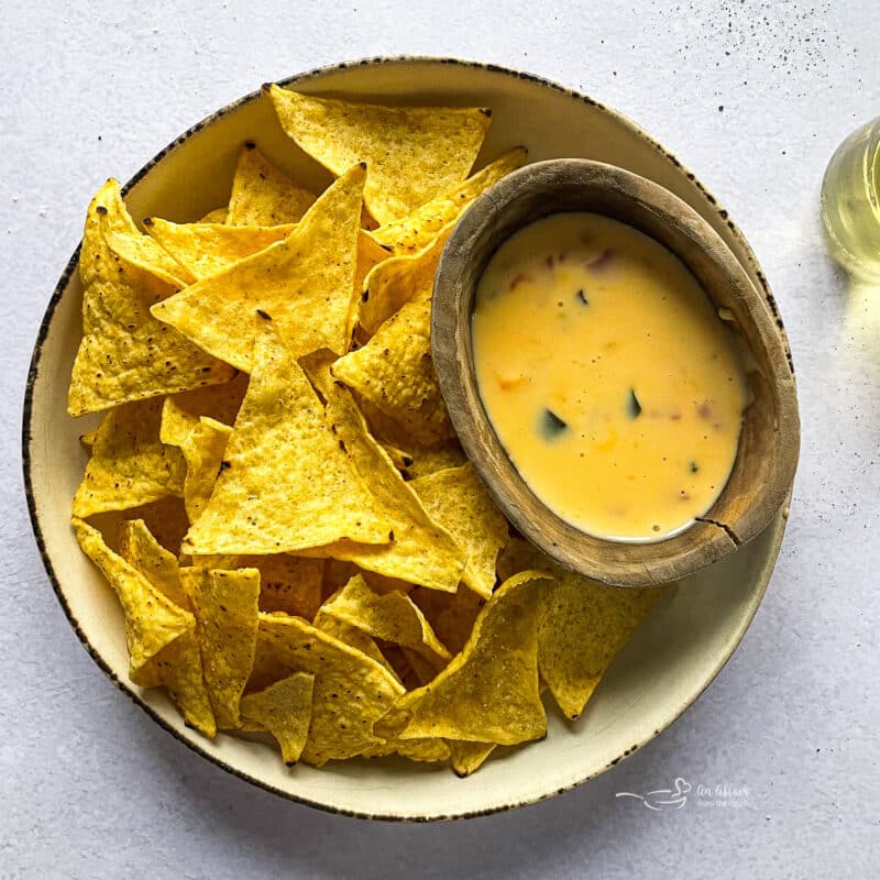 Qdoba Queso Dip with Chips