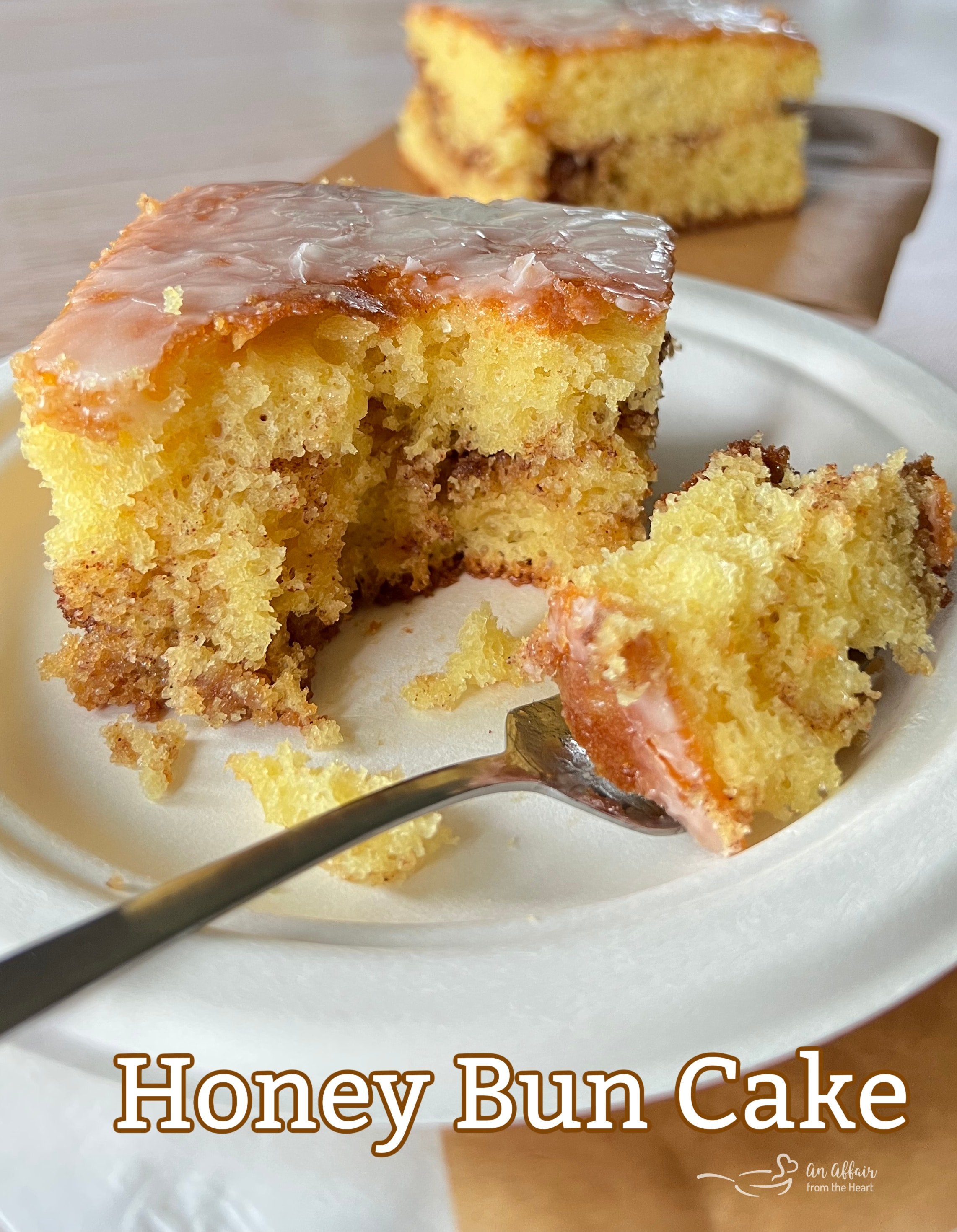 Cinnamon Swirl Honey Cake With Bourbon Honey Glaze | Recipes