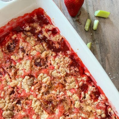Strawberry Rhubarb Dessert