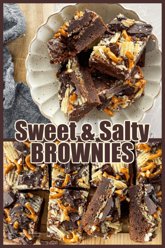 Sweet and Salty Brownies _ An Affair from the Heart