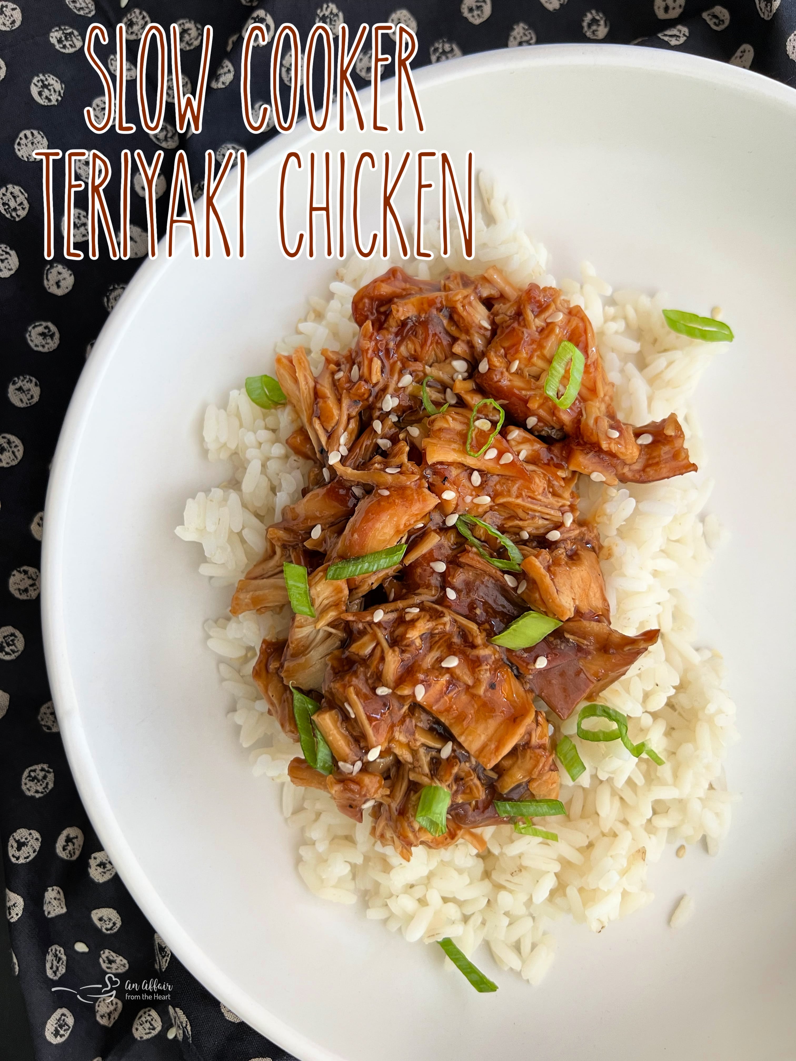 Simple Slow Cooker Chicken Teriyaki Recipe