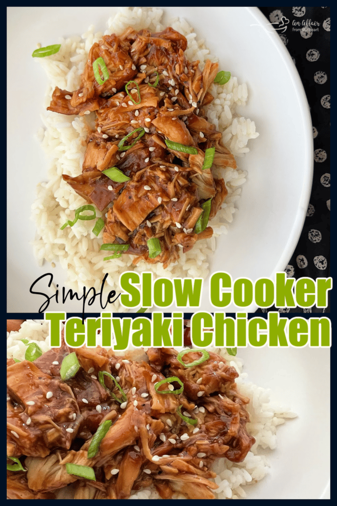 Simple Slow Cooker Chicken Teriyaki Recipe