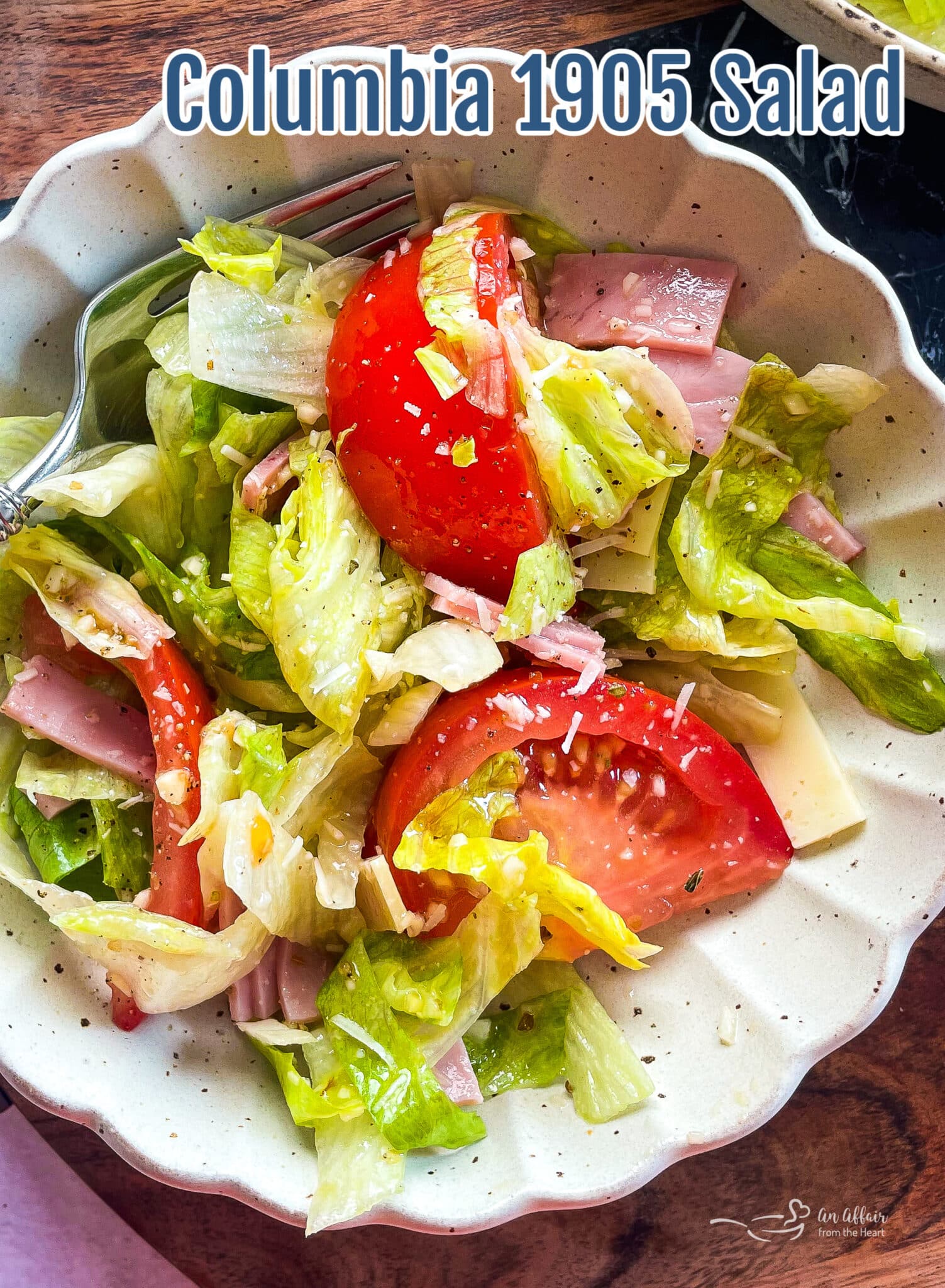 Famous Columbia Restaurant's Original 1905 Salad