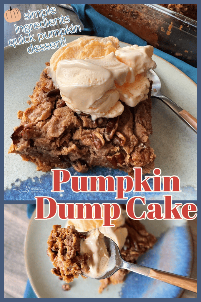 Pumpkin Dump Cake pin image