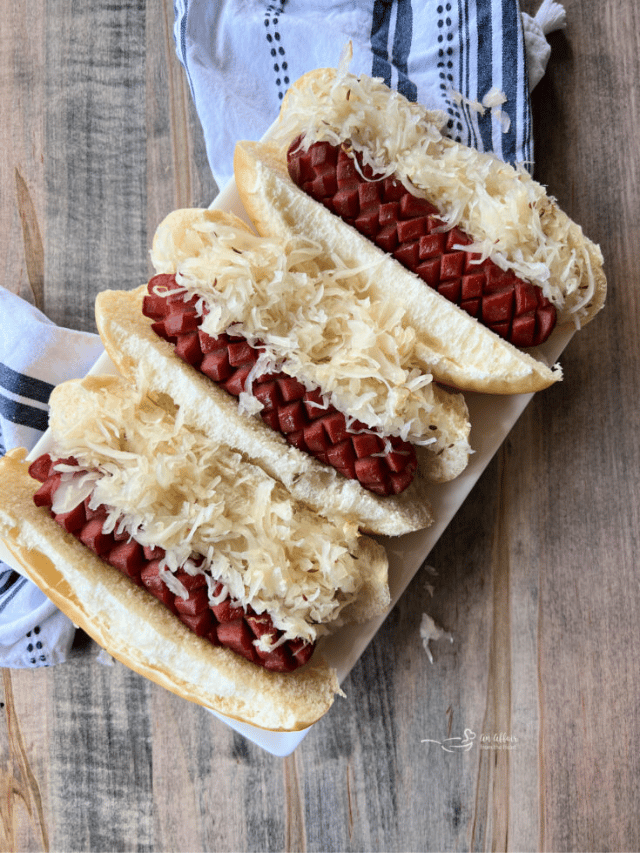 SMOKED HOT DOGS AND KRAUT STORY