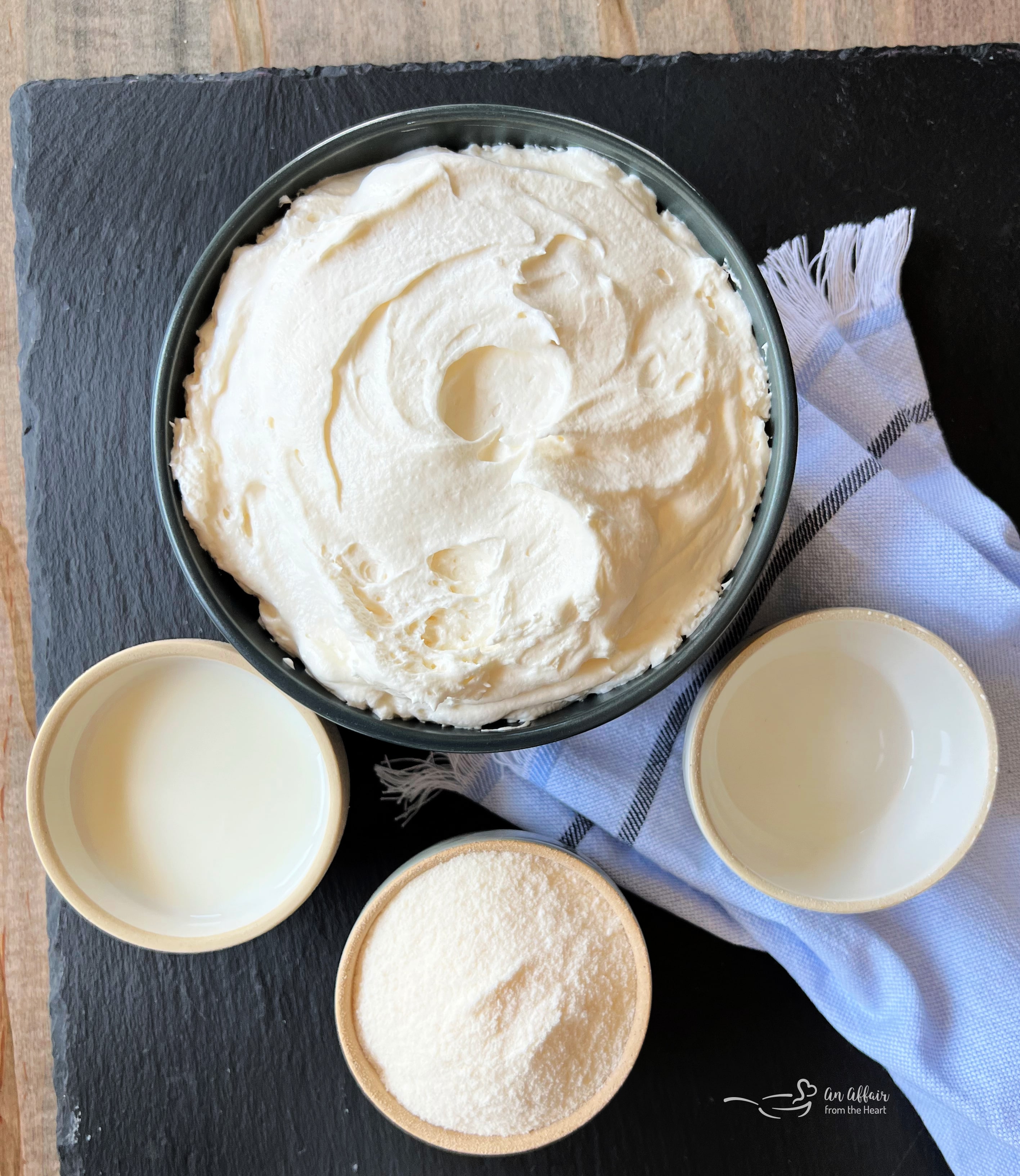 Vanilla Almond Fruit Dip (4 Ingredients!)