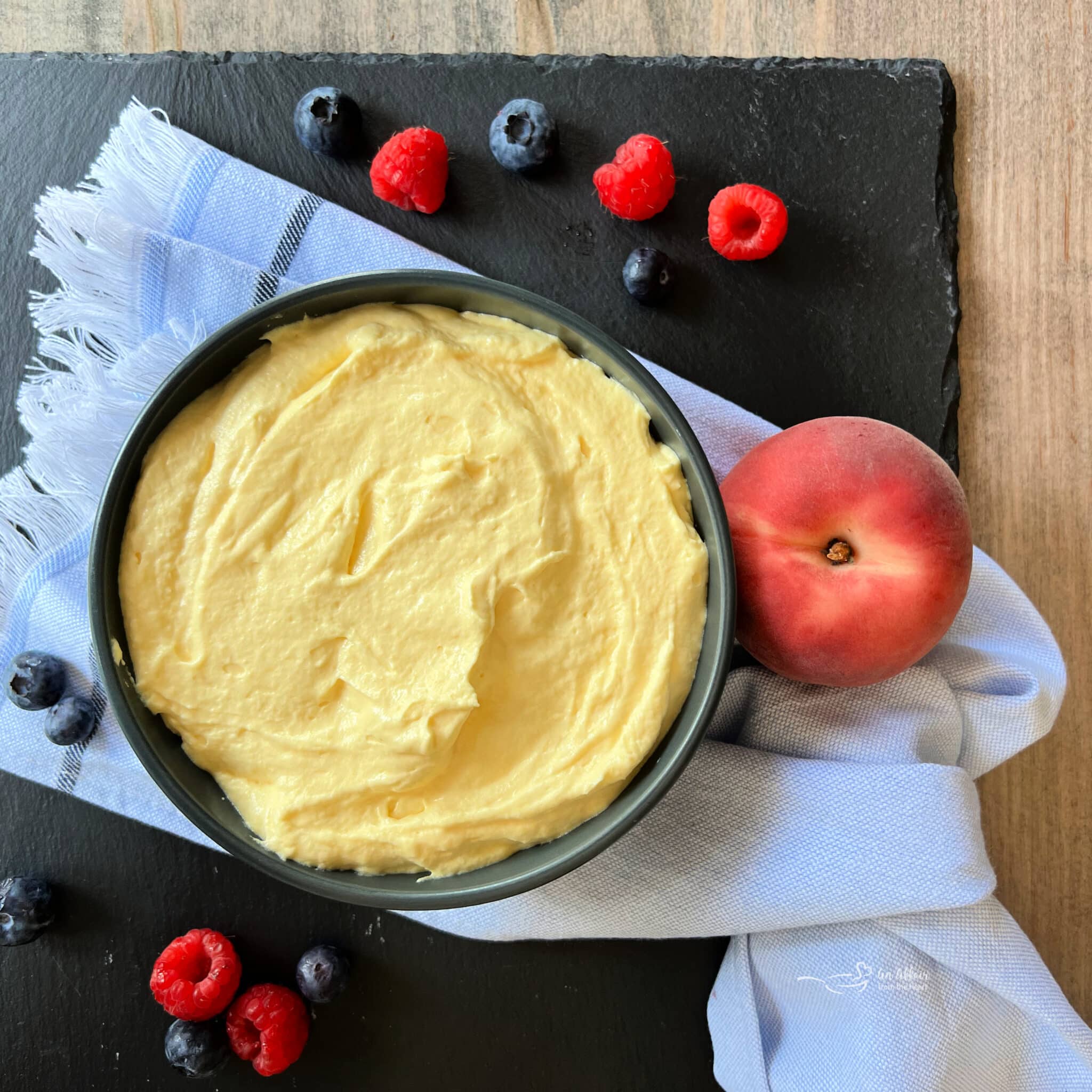 Vanilla Almond Fruit Dip (4 Ingredients!)