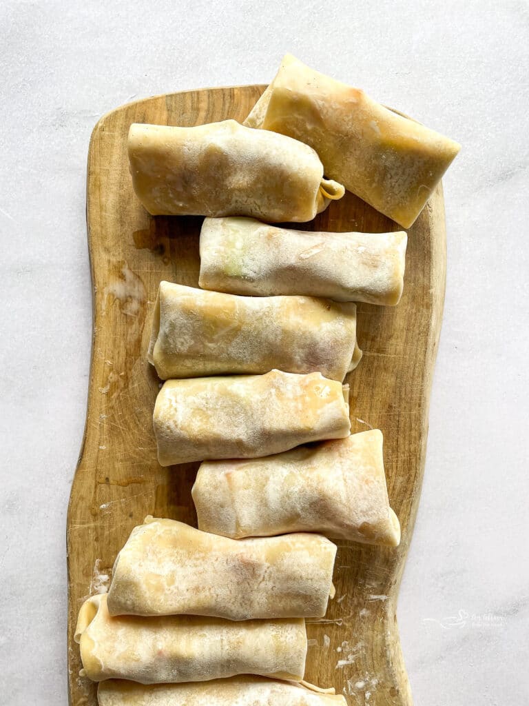 Air Fryer Apple Pie Egg Rolls