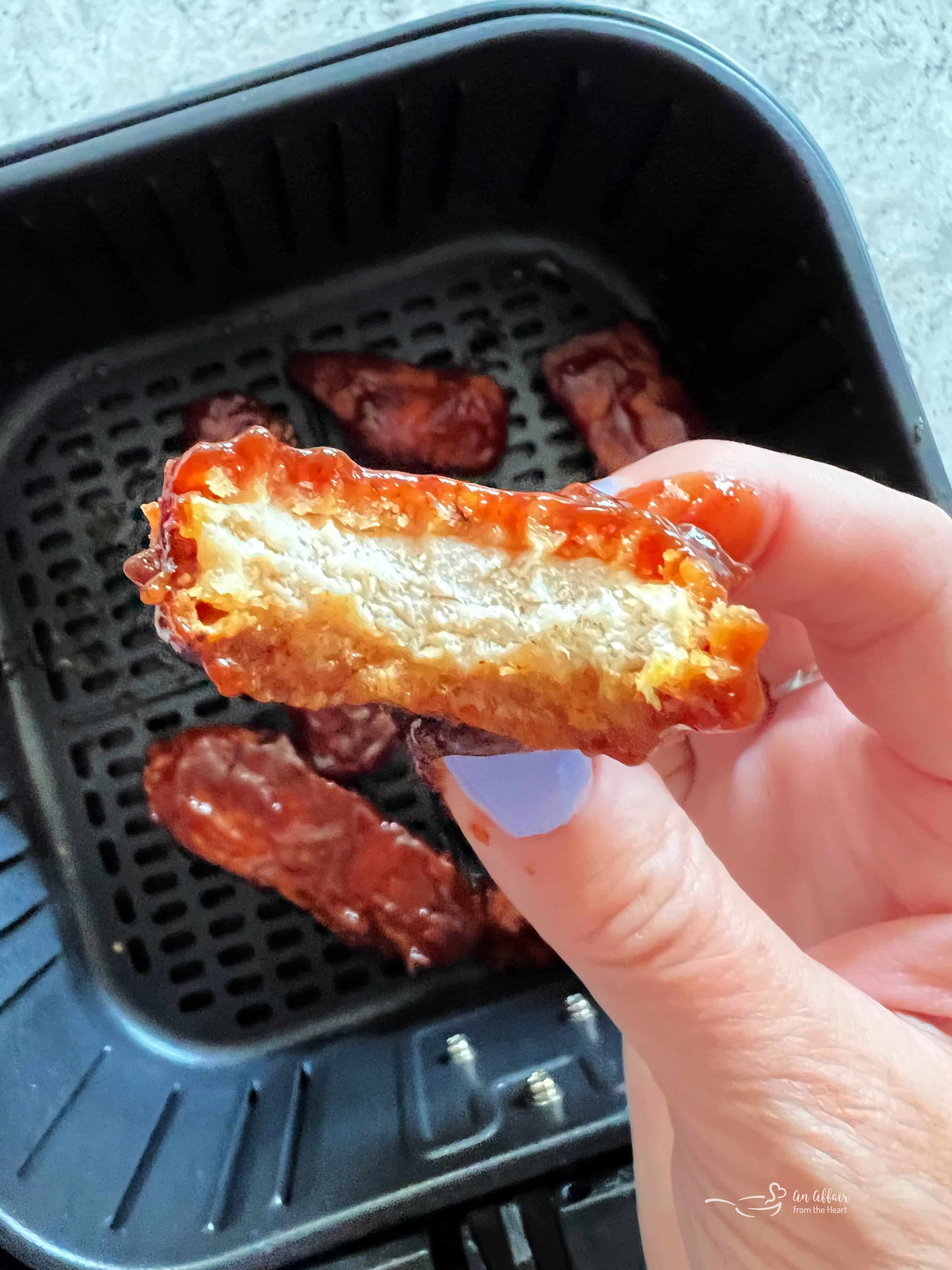 Air Fryer BBQ Chicken Tenders (4 Ingredients + 15 Minutes)