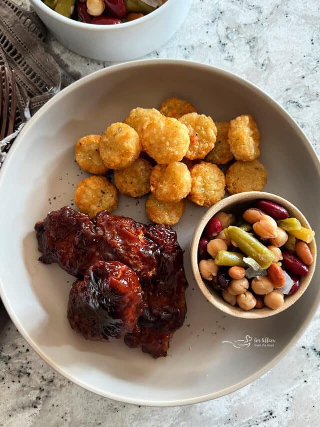 Air Fryer BBQ Chicken Tenders (4 Ingredients + 15 Minutes)