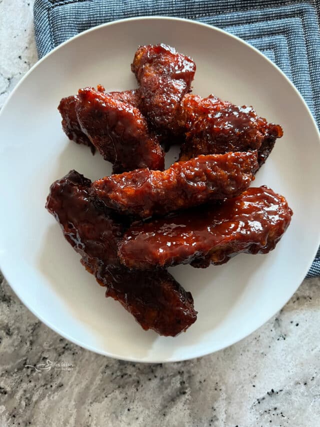 Air Fryer BBQ Chicken Tenders (4 Ingredients + 15 Minutes)