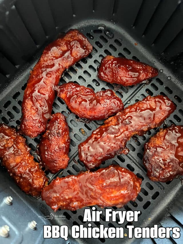 Air Fryer BBQ Chicken Tenders (4 Ingredients + 15 Minutes)