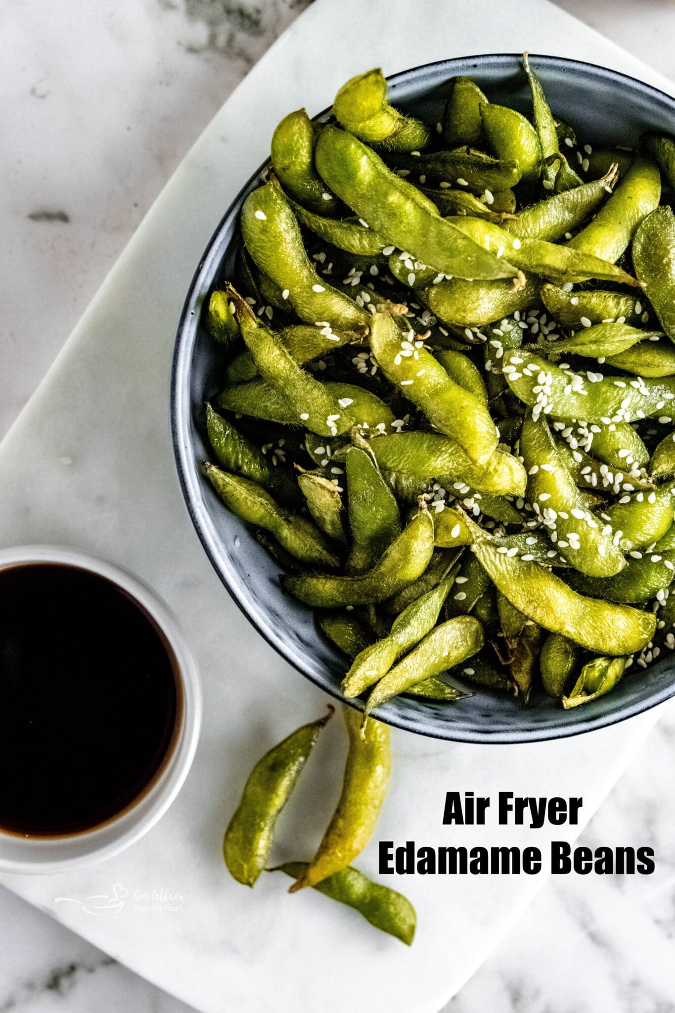 Air Fryer Edamame Beans