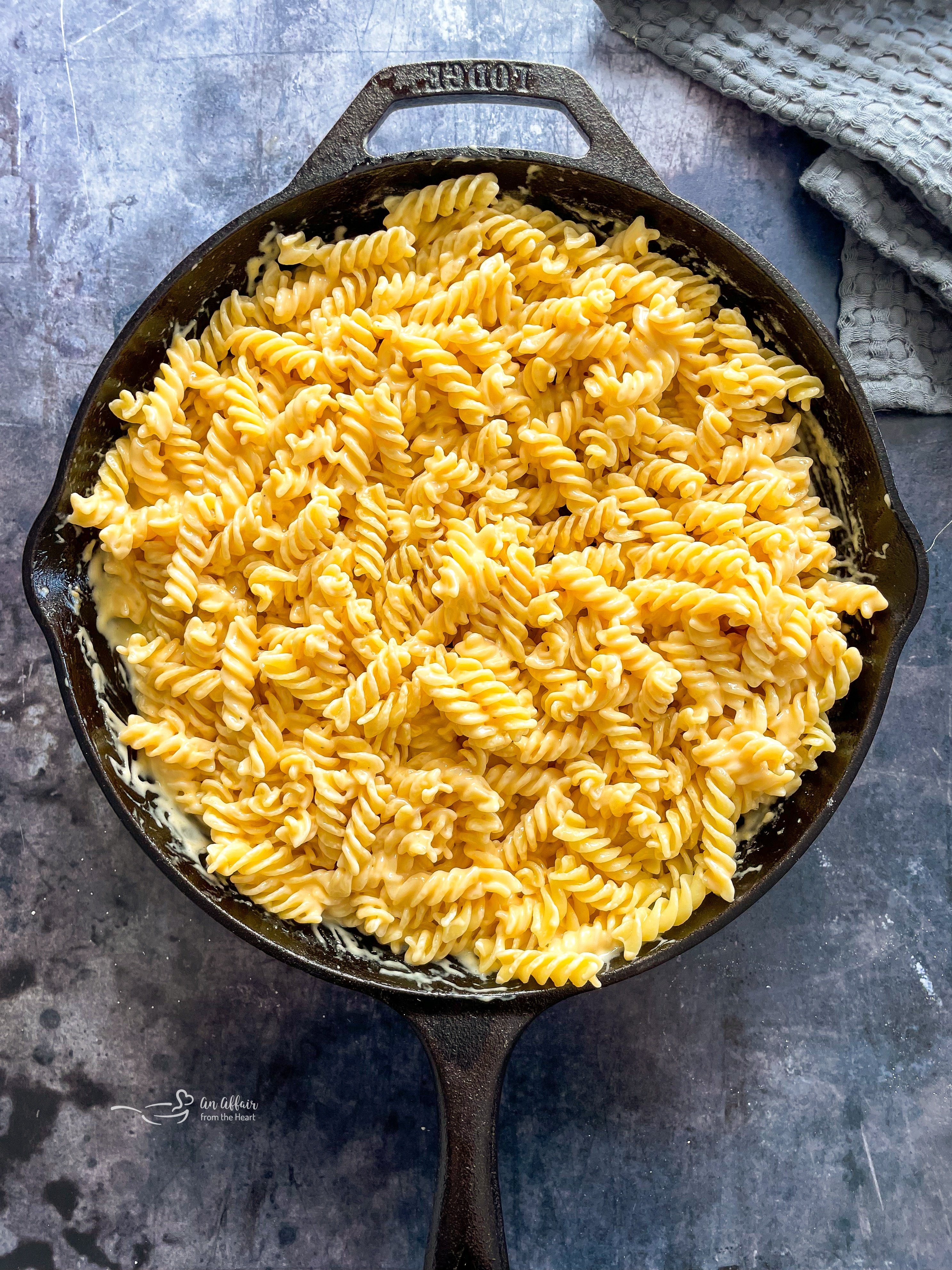 Restaurant-Style CPK Mac and Cheese Recipe 9 Pasta mixed with cheese sauce