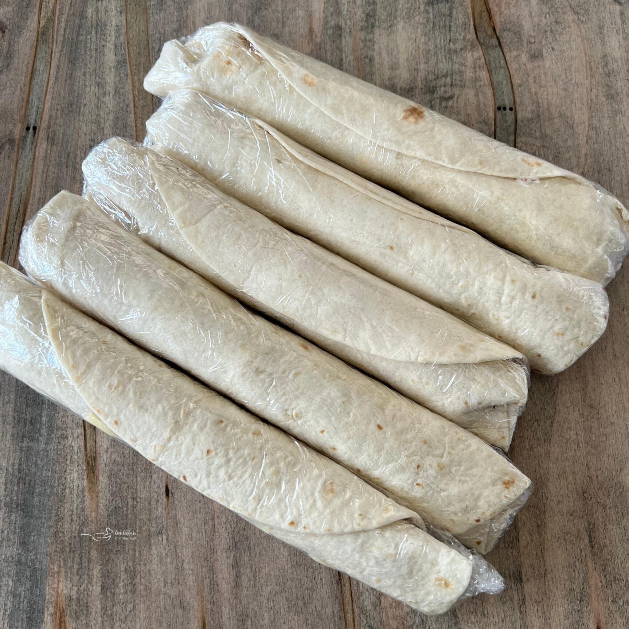 Reuben Style Tortilla RollUps