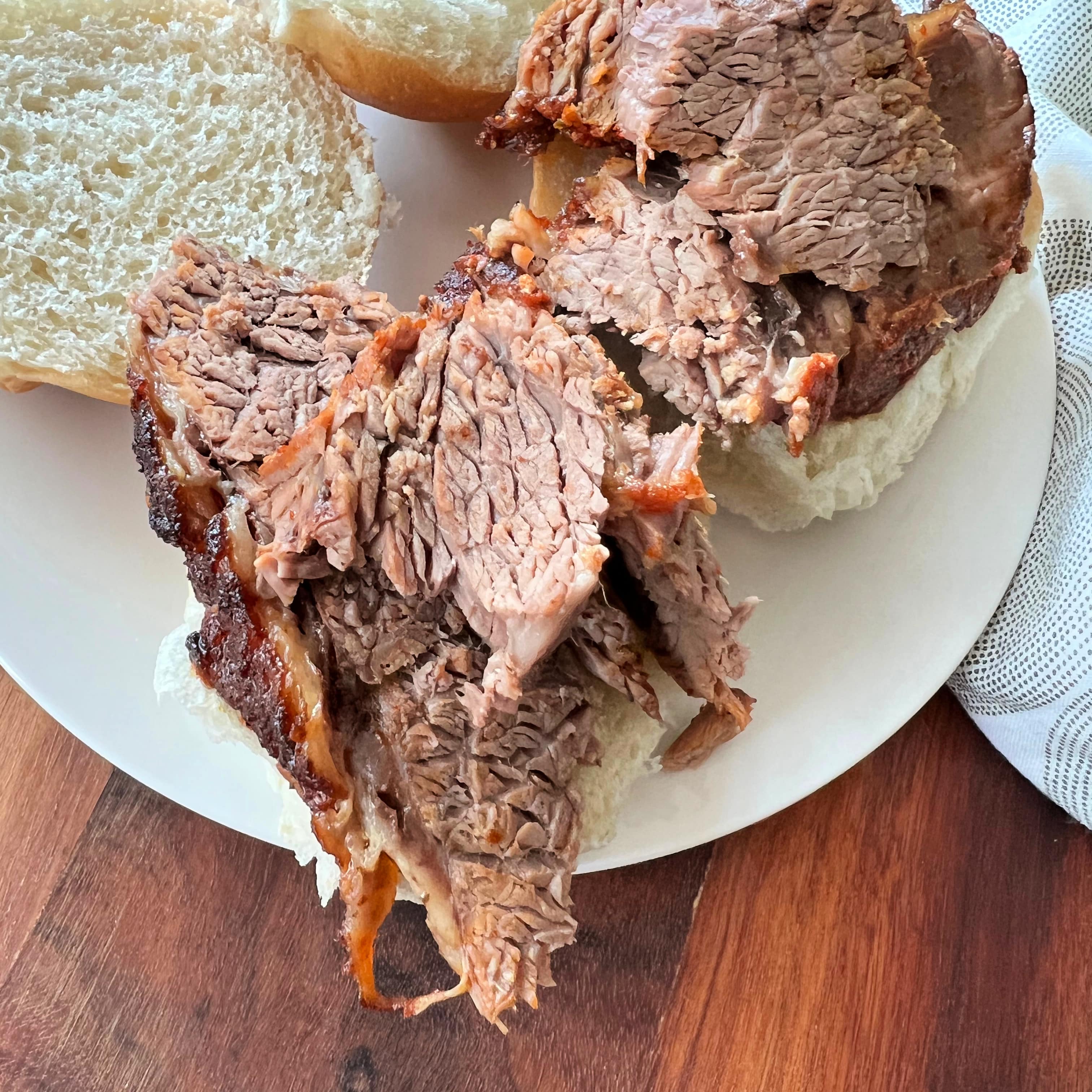 The BEST Spicy Smoked Brisket (Smoker or Oven)