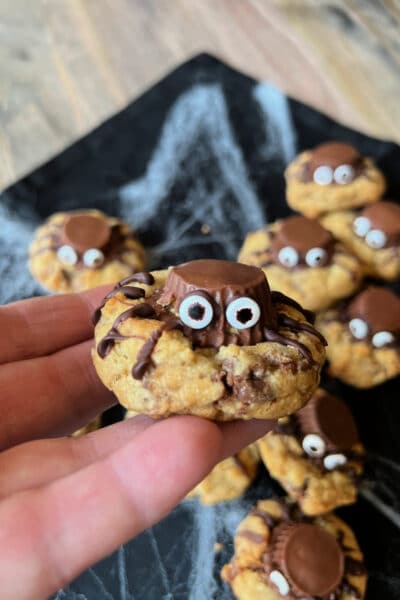 Spider Cookies for Halloween