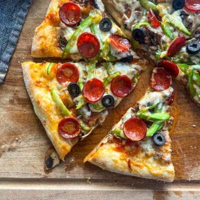 Homemade Supreme Pizza