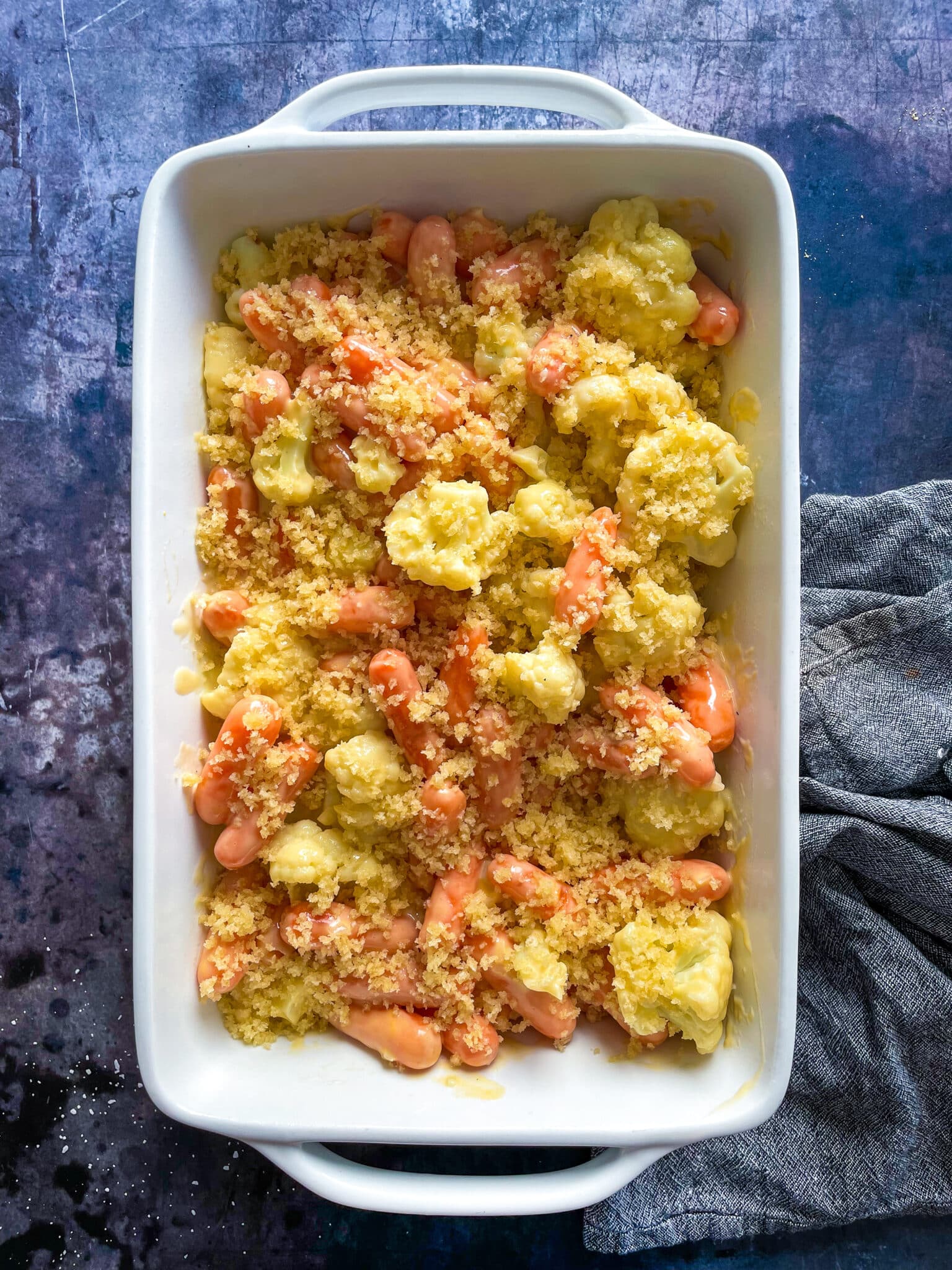 Cauliflower Carrot Gratin