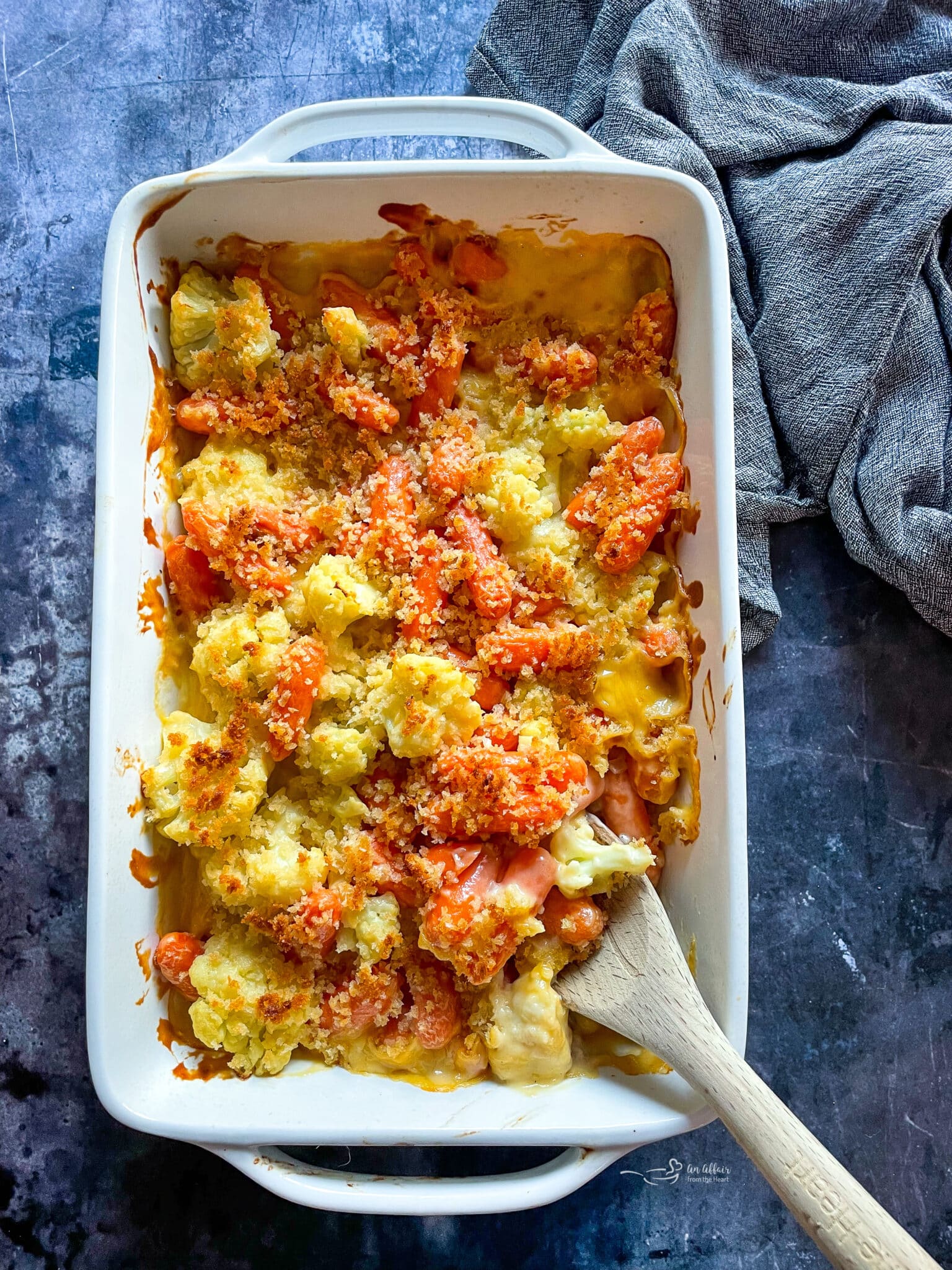 Cauliflower Carrot Gratin