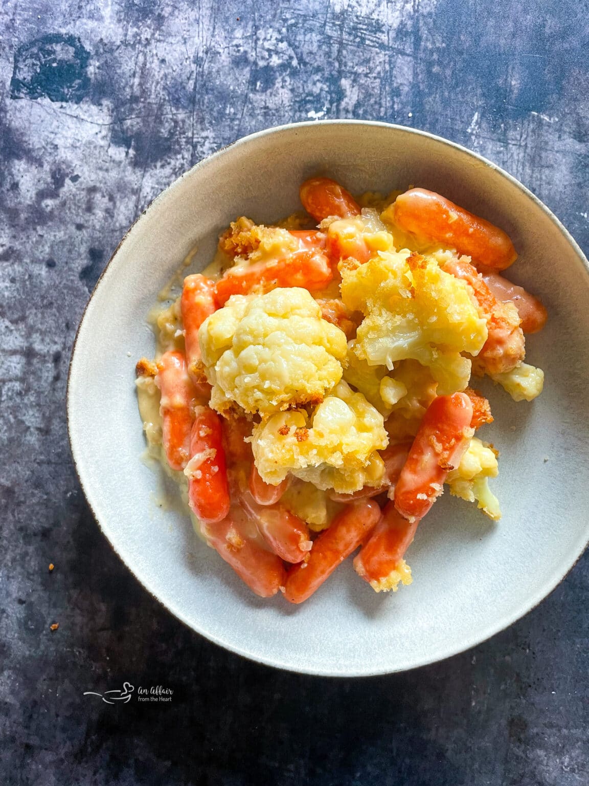 Cauliflower Carrot Gratin