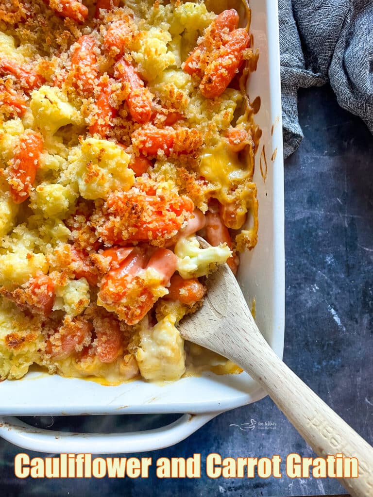 Cauliflower Carrot Gratin