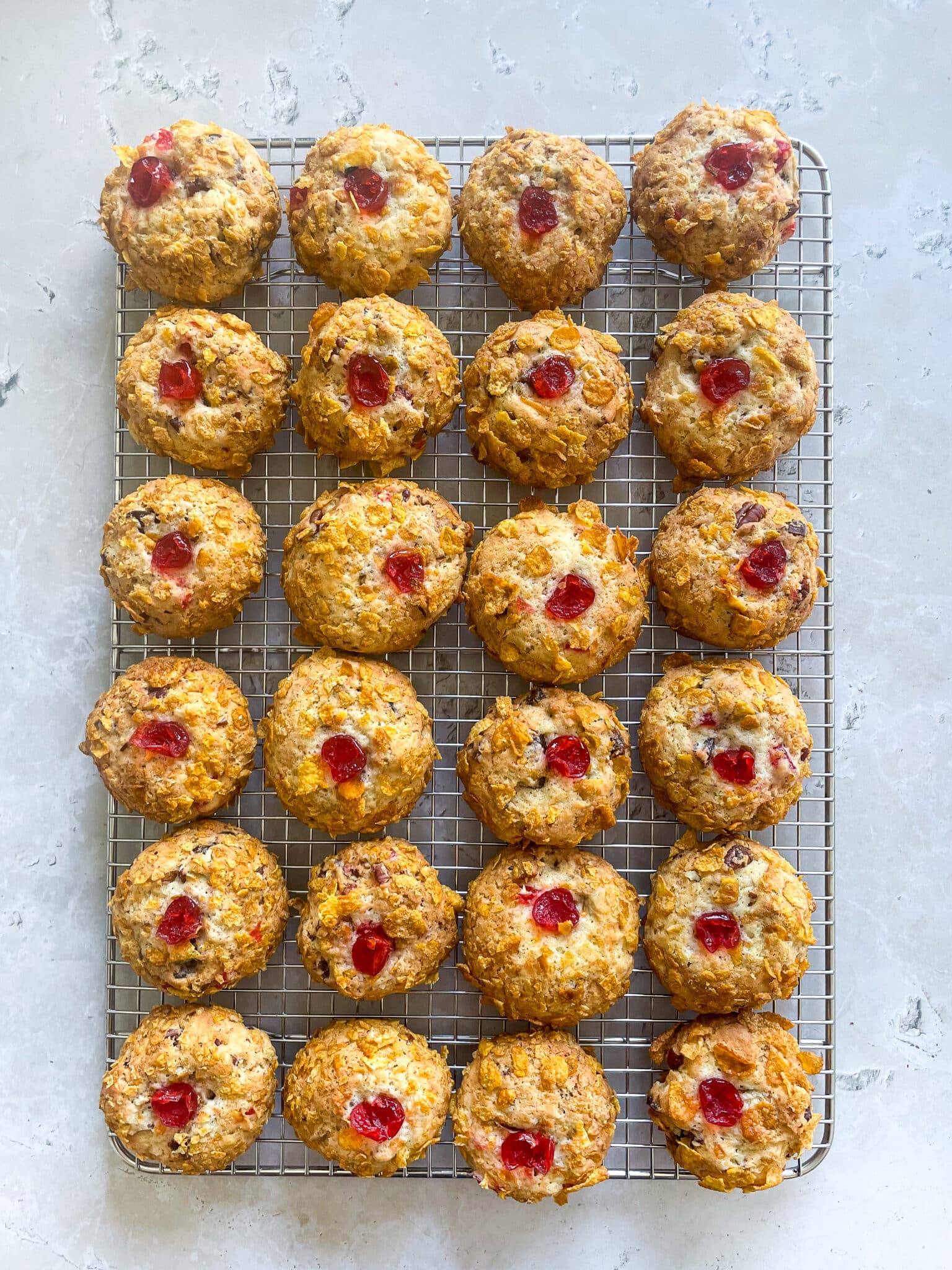 Old Fashioned Cherry Wink Cookies