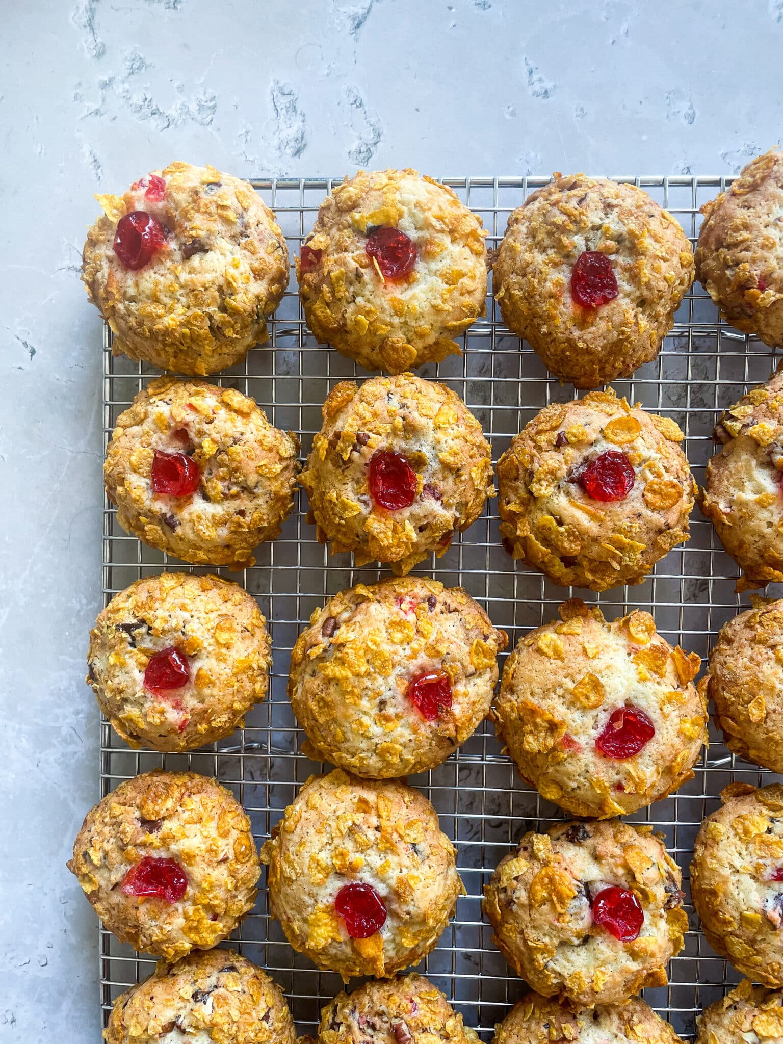 Old Fashioned Cherry Wink Cookies