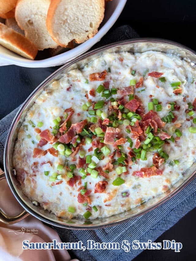Sauerkraut Bacon and Swiss Dip