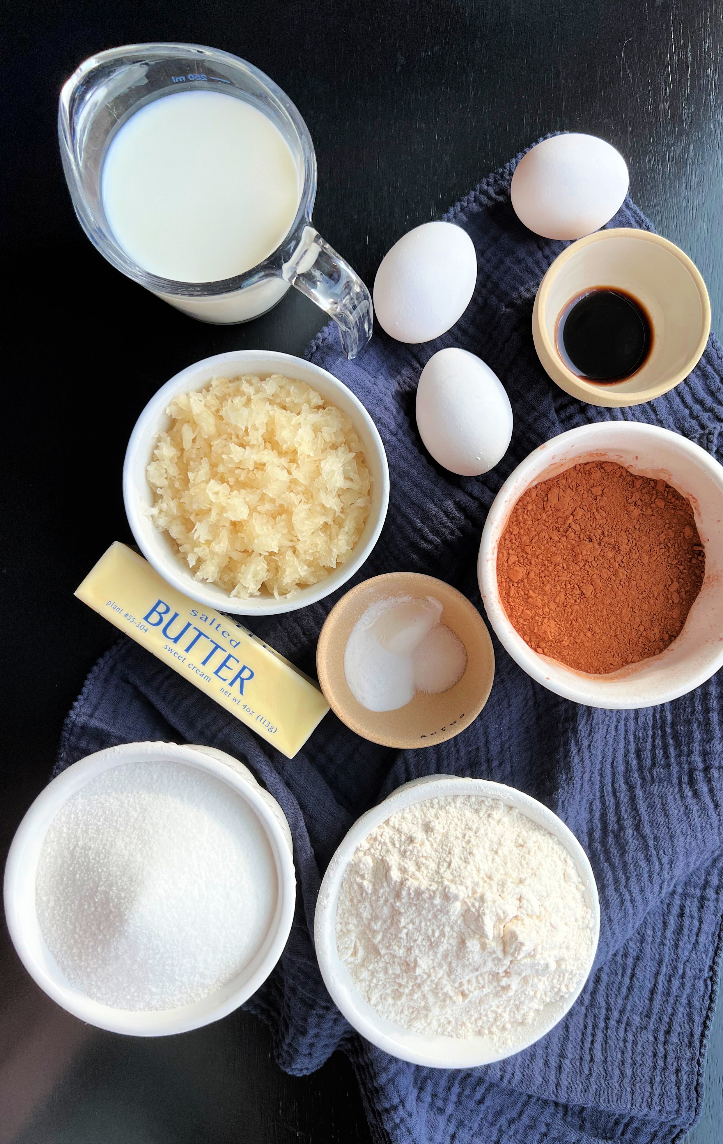 Rich Chocolate Sauerkraut Pound Cake (with Devonshire Cream)