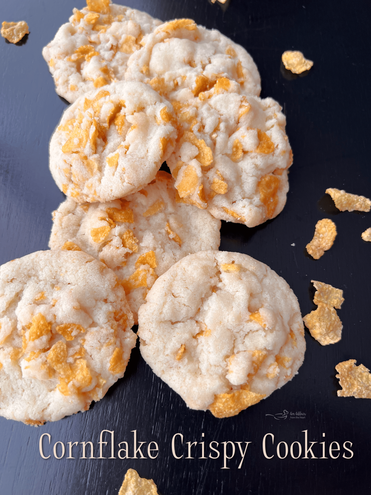 Cornflake Crispy Cookies - An Affair from the Heart