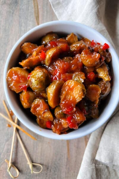 Sweet & Sour Brussels Sprouts
