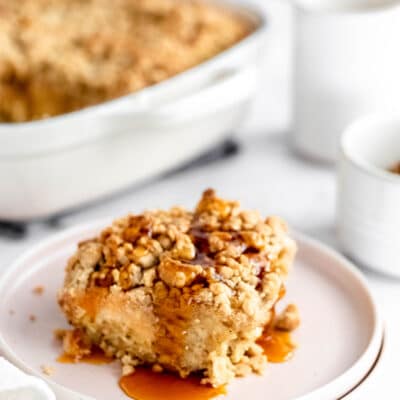 Baked French Toast with Streusel Topping