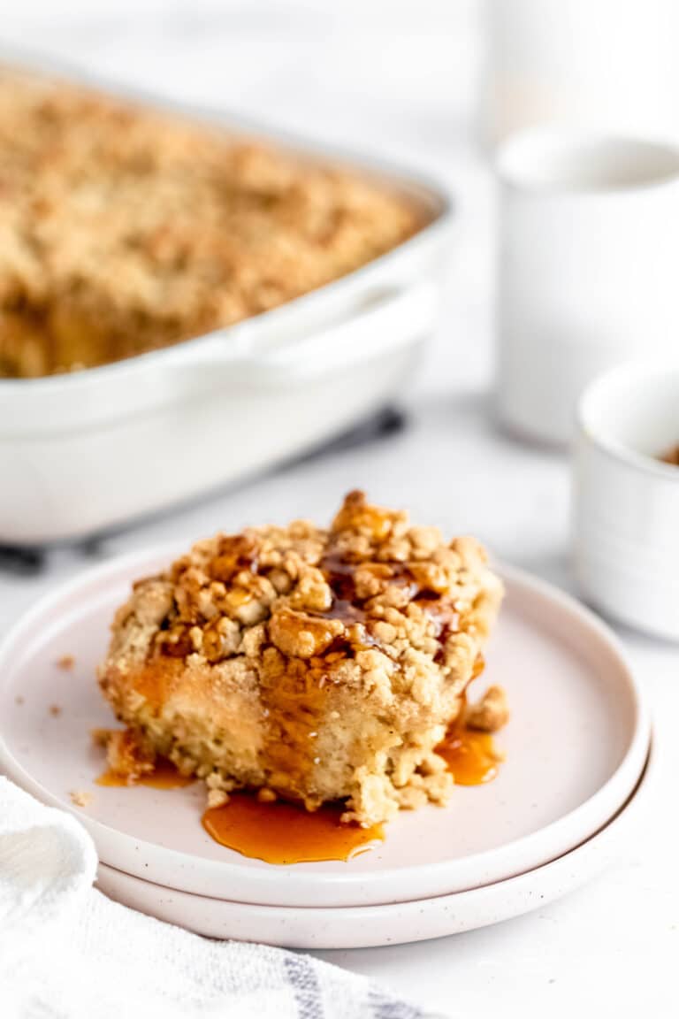 Baked French Toast with Streusel Topping