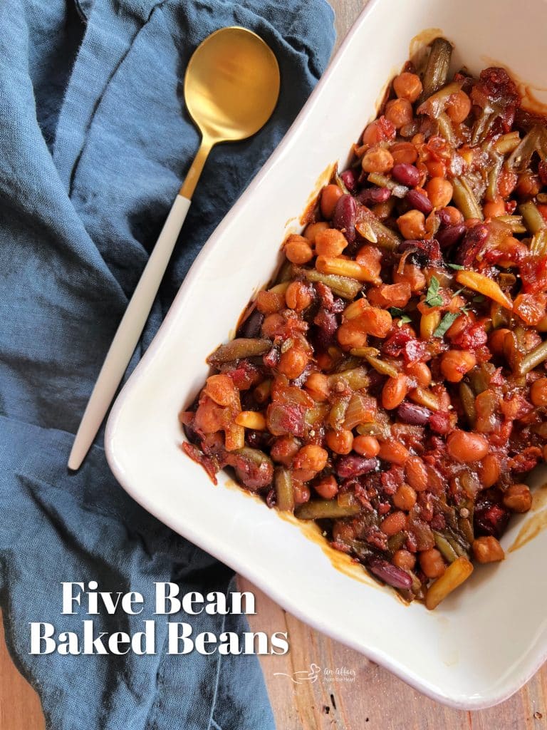Easy Five Bean Baked Bean Recipe