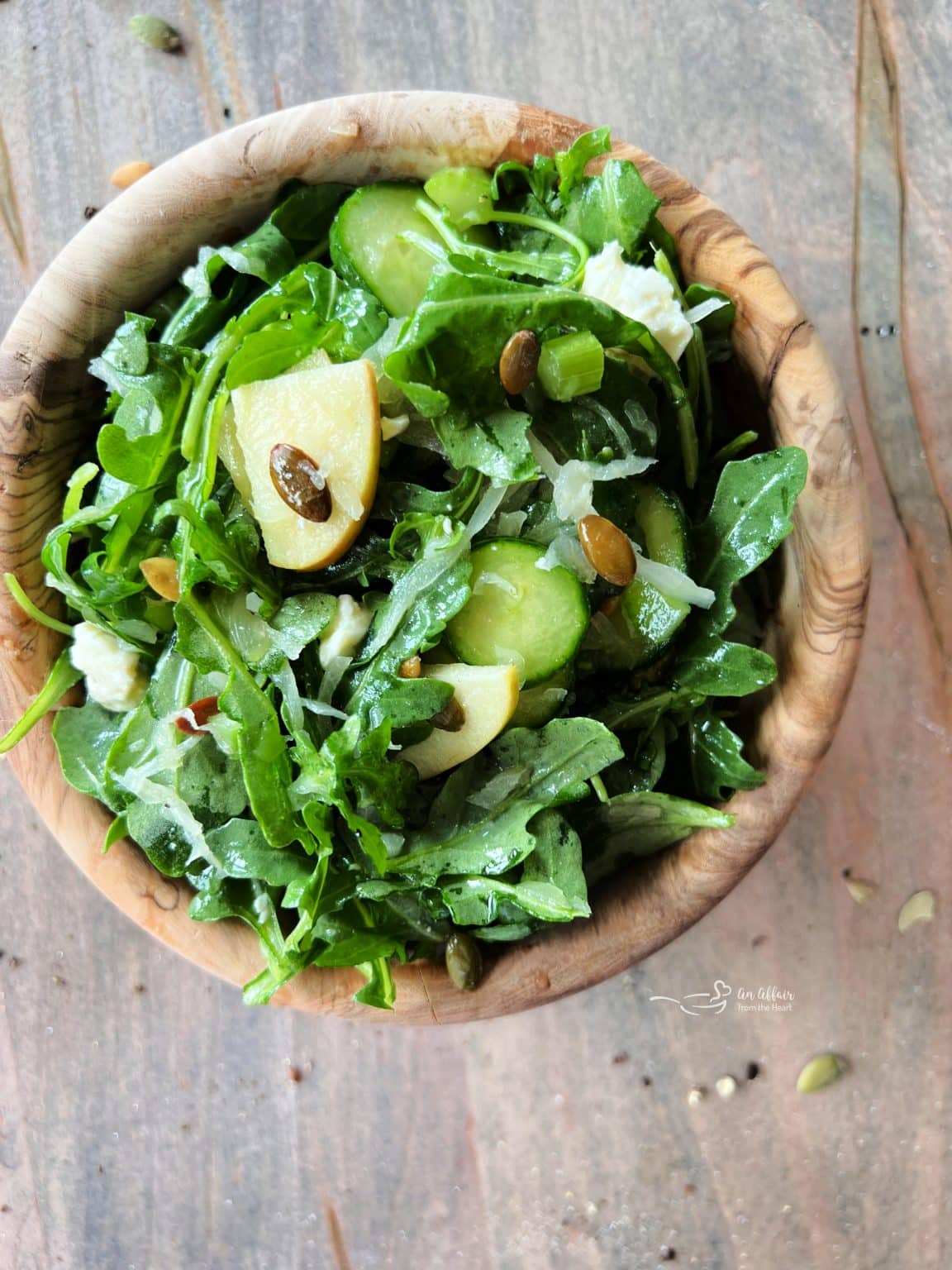 Viral TikTok Sauerkraut Arugula Salad
