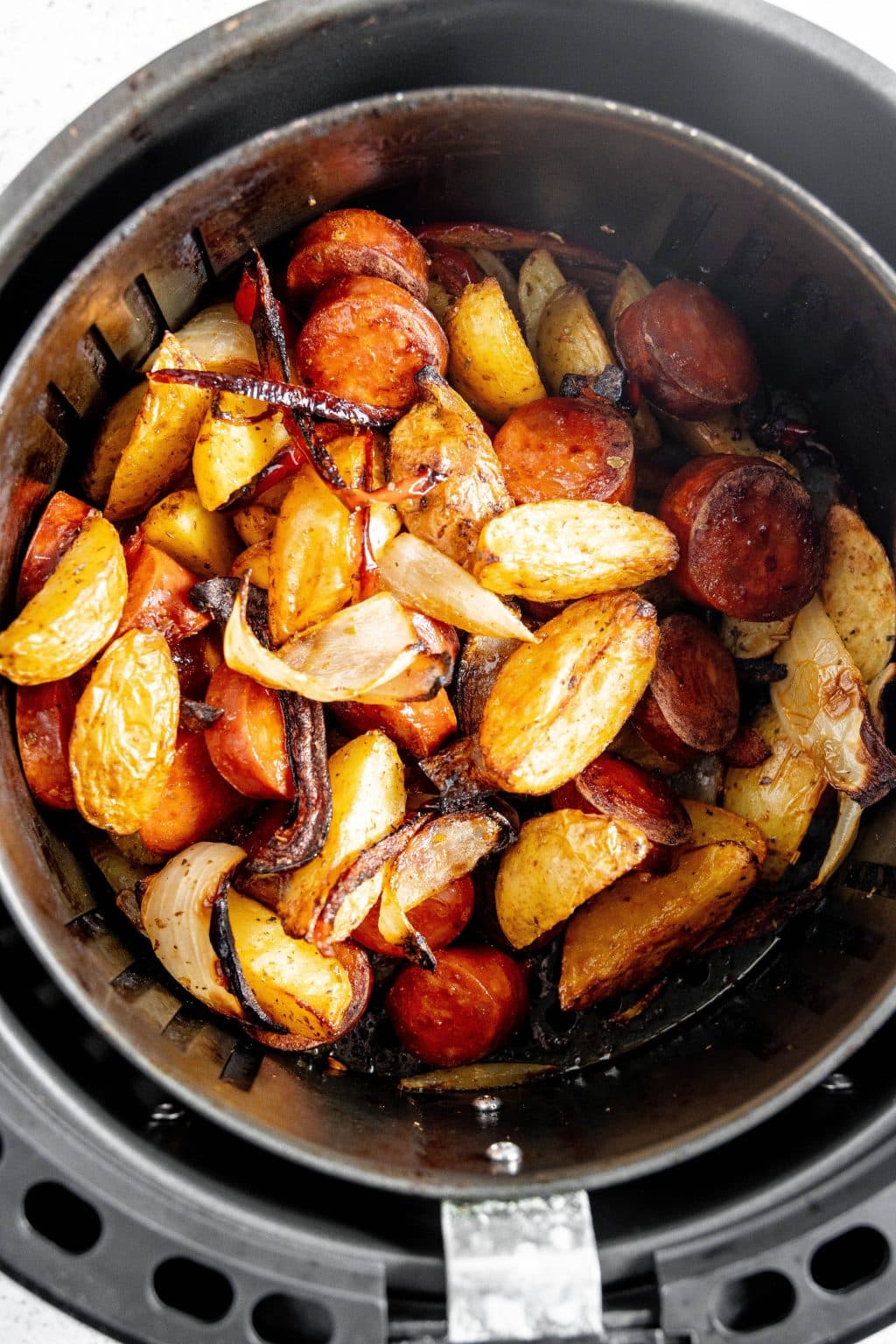 Easy Air Fryer Sausage and Potatoes