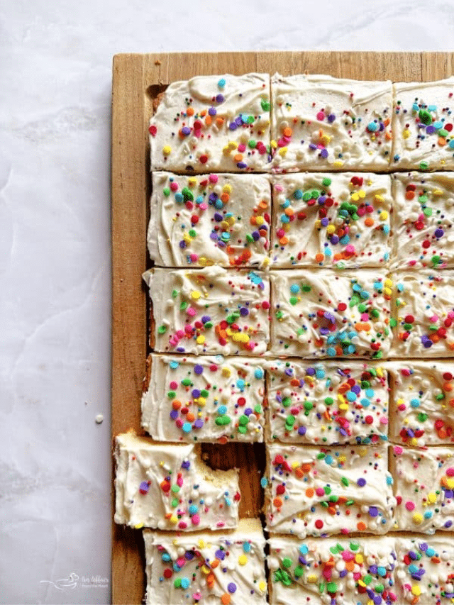 FROSTED SUGAR COOKIE BARS STORY