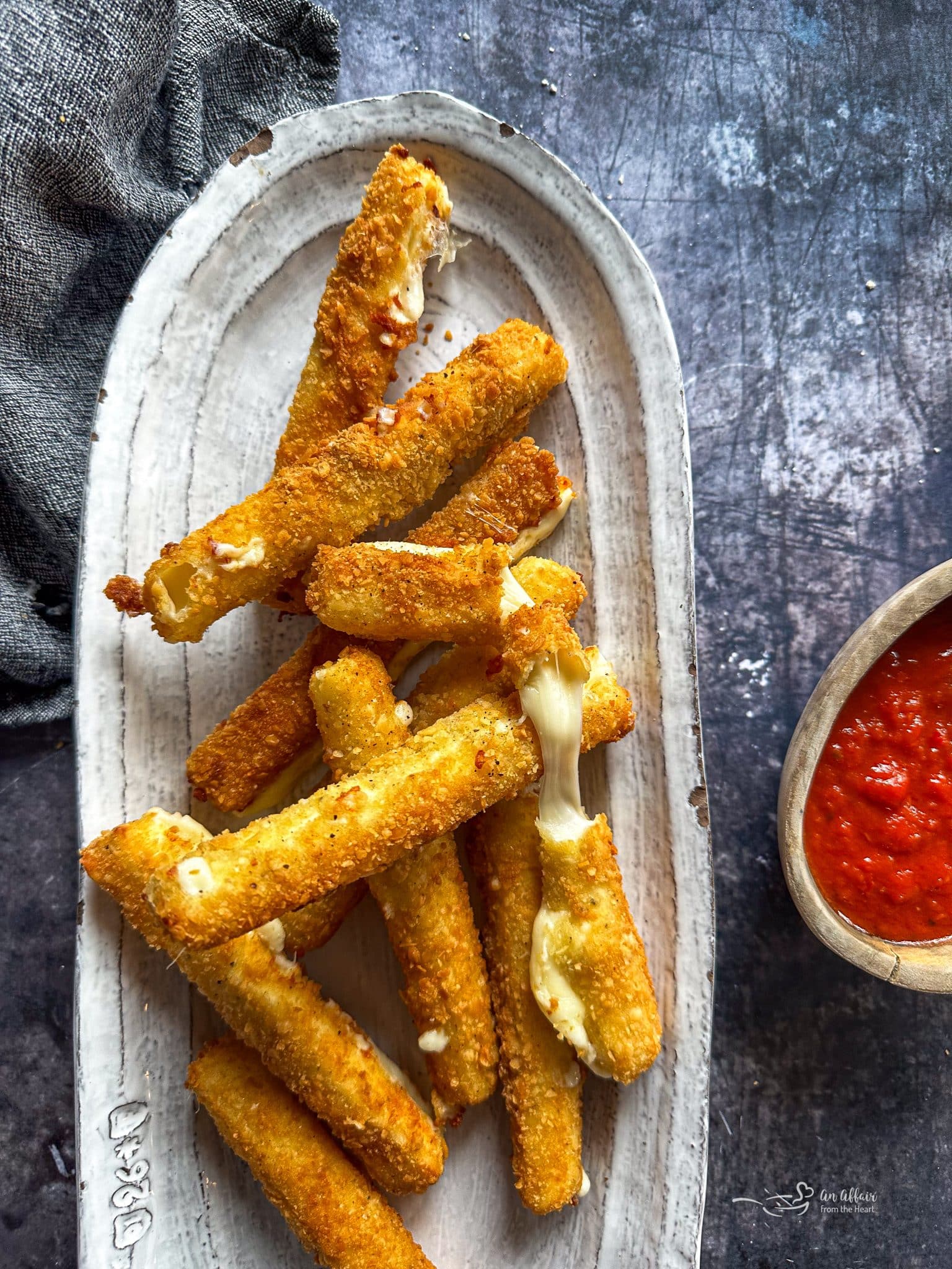 Homemade Mozzarella Sticks