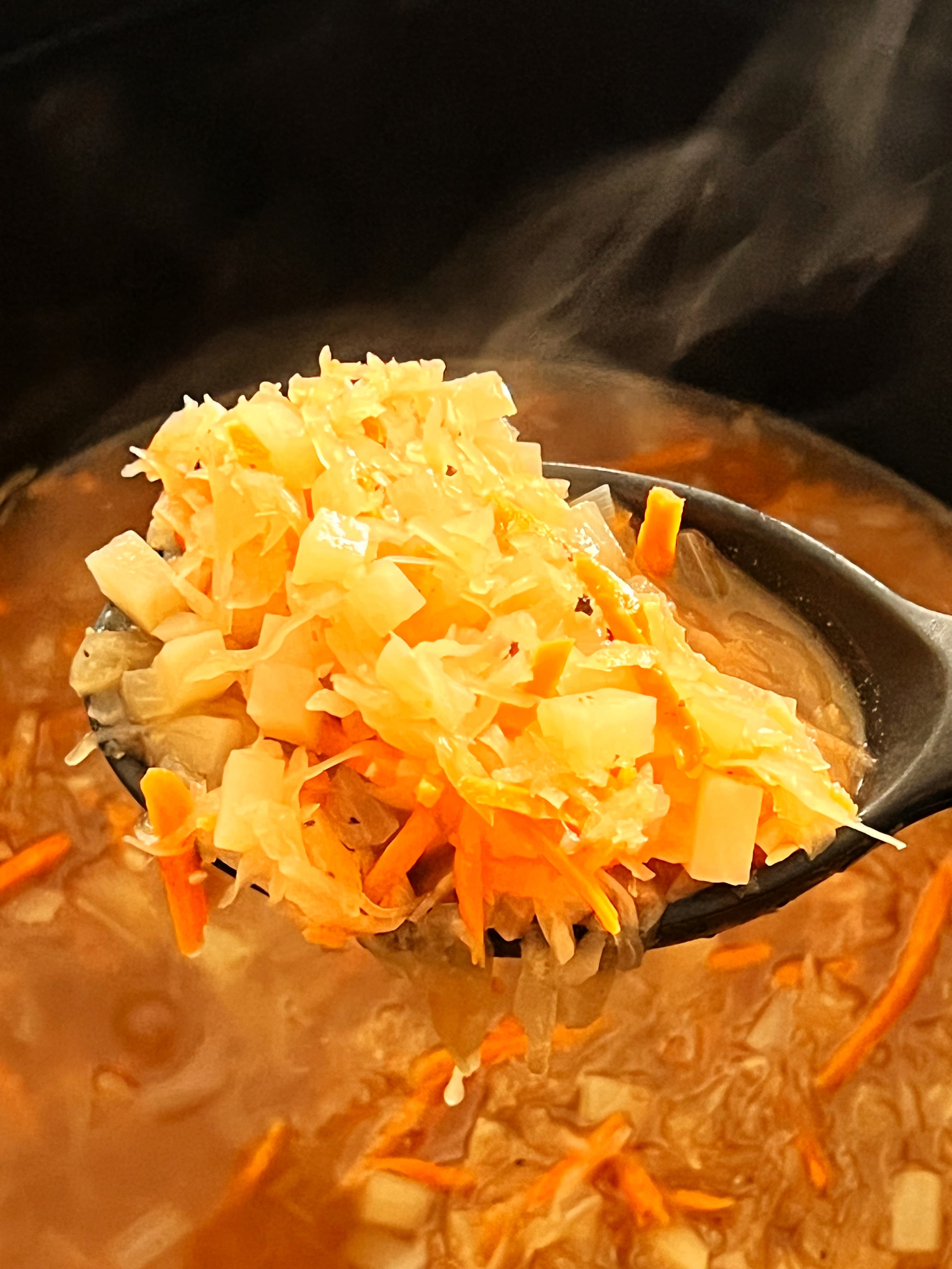 French Sauerkraut Soup Recipe (Warming & Comforting)