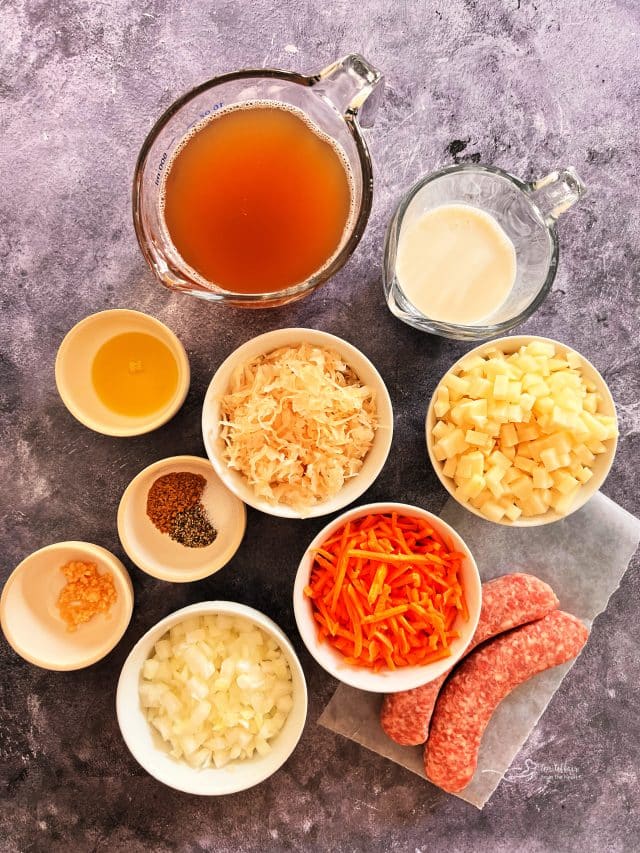 French Sauerkraut Soup Recipe (Warming & Comforting)