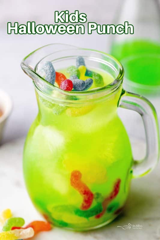 Festive Non-Alcoholic Halloween Punch Recipe - Spooktacular Grape Fizz