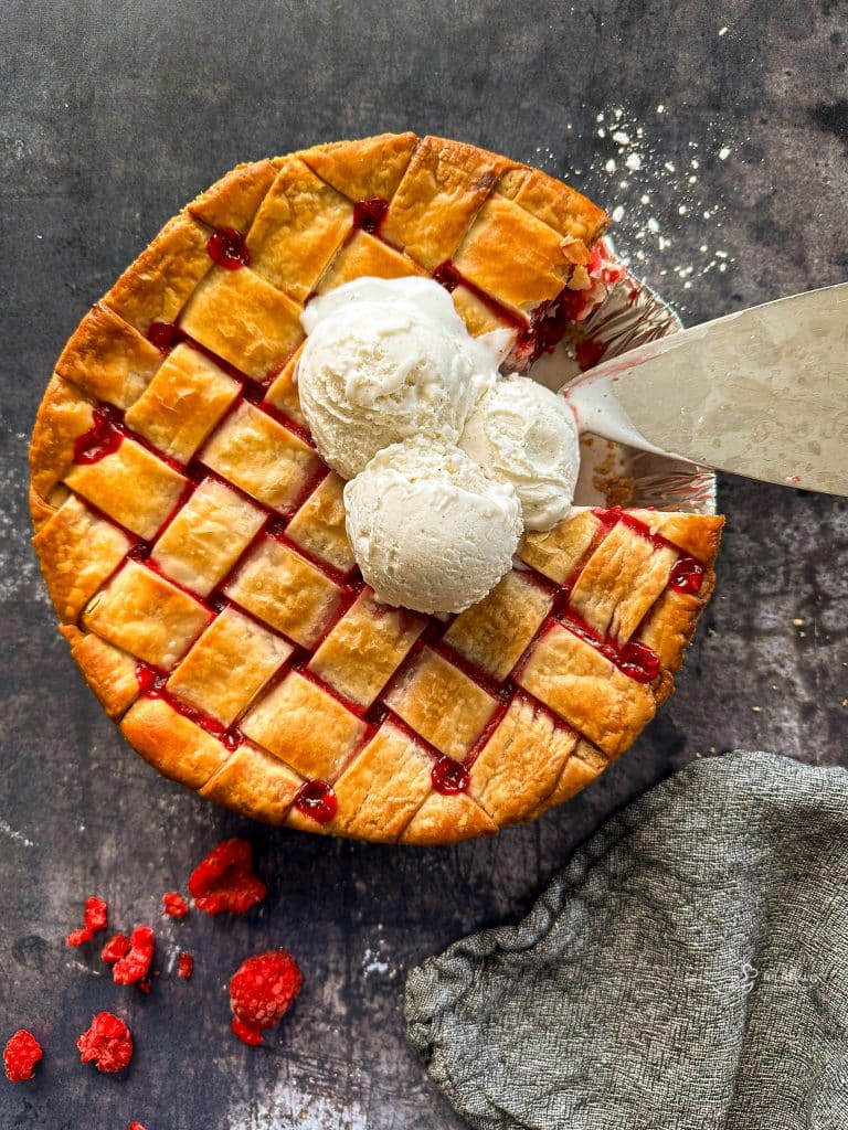 Homemade Fresh Raspberry Pie Recipe