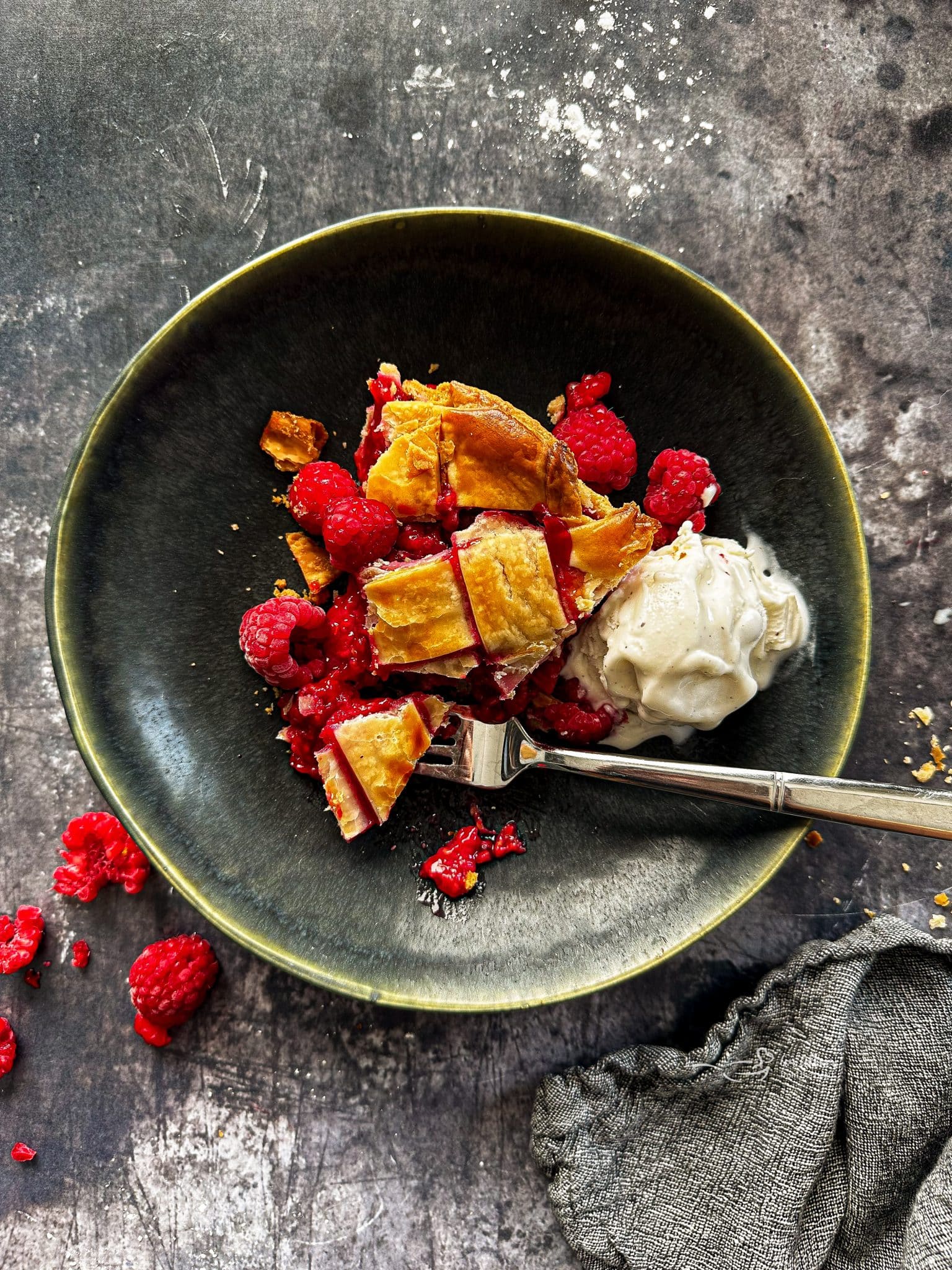 Homemade Fresh Raspberry Pie Recipe