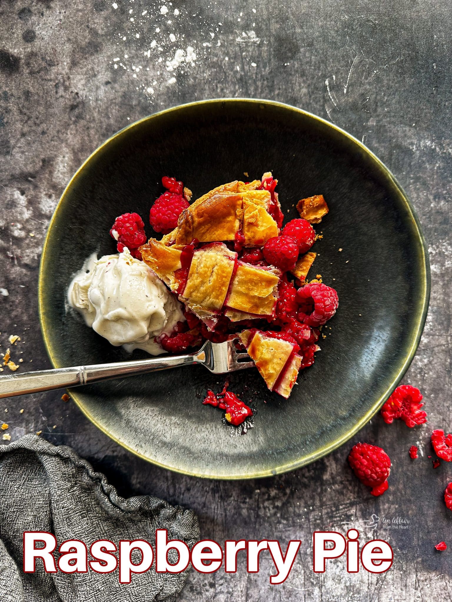 Homemade Fresh Raspberry Pie Recipe