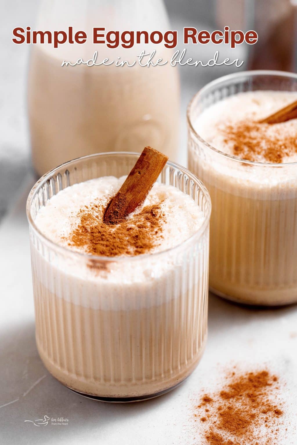 Easy Blender Homemade Eggnog Recipe