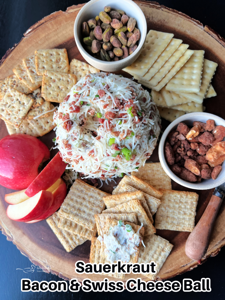 Sauerkraut, Bacon & Swiss Cheese Ball Recipe