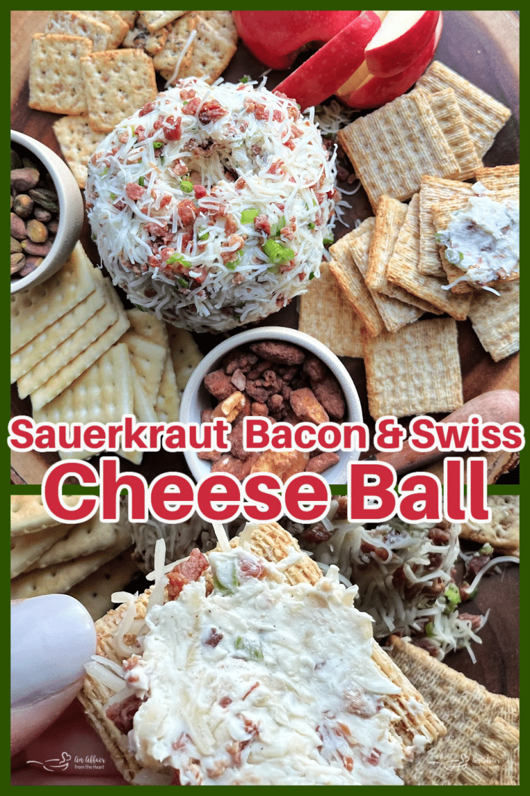 Sauerkraut, Bacon & Swiss Cheese Ball Recipe