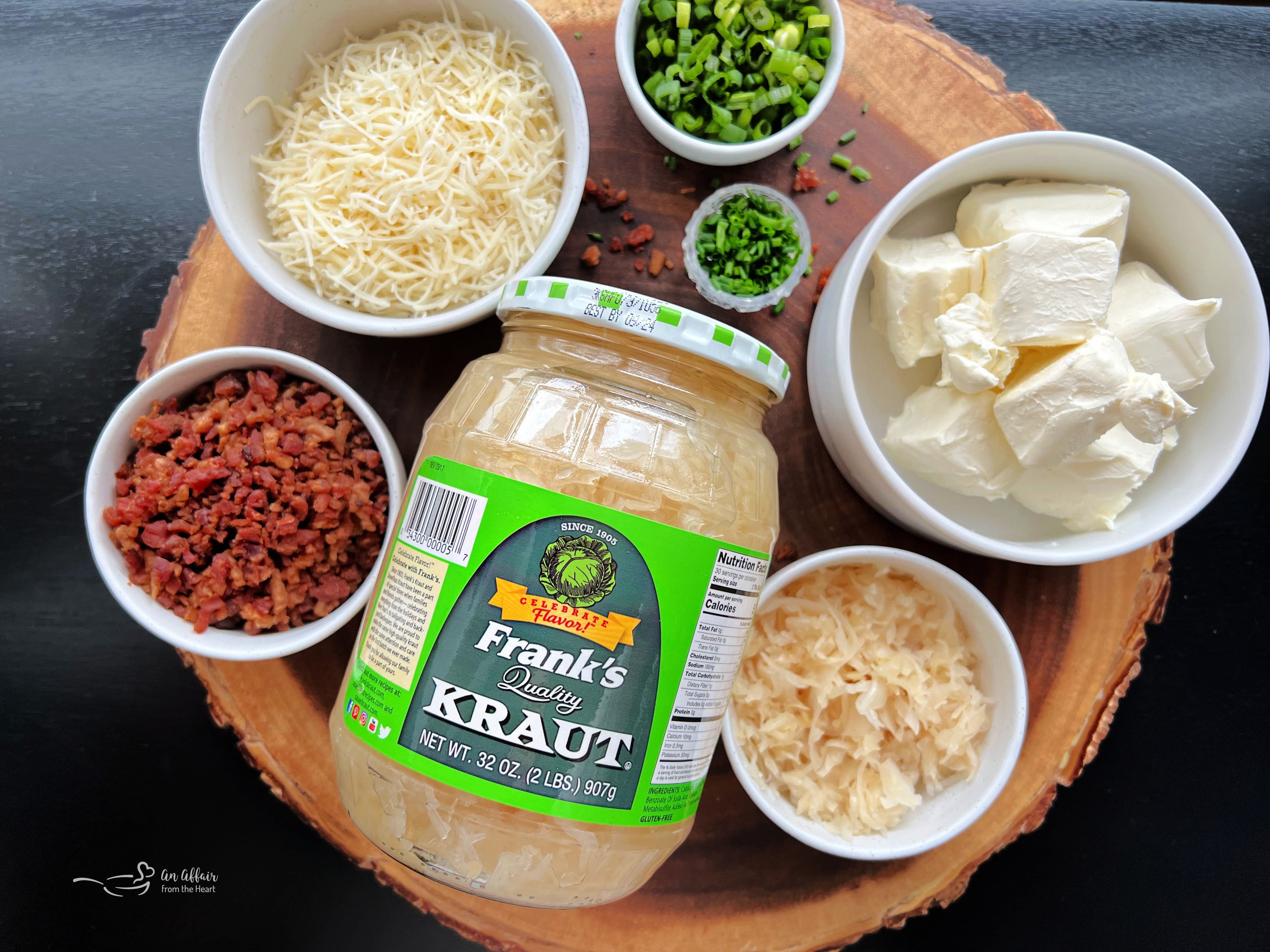 Sauerkraut, Bacon & Swiss Cheese Ball Recipe