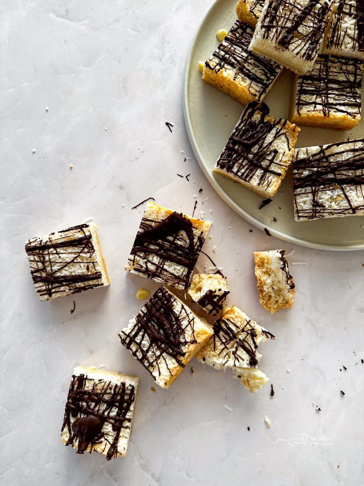 Coconut Macaroon Blondies